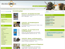 Tablet Screenshot of elbe-elster-abc.de